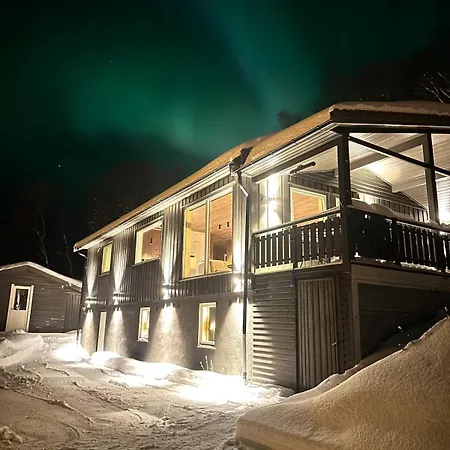 Fjord View Cabin, Aurora, 30 Min Airport *