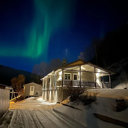 Fjord View Cabin, Aurora, 30 Min Airport *