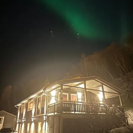Villa Fjord View Cabin, Aurora, 30 Min Airport *