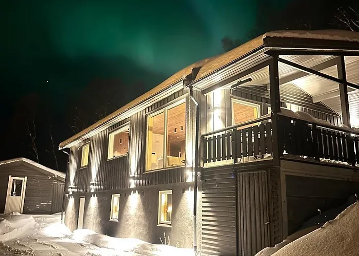 Fjord View Cabin, Aurora, 30 Min Airport *