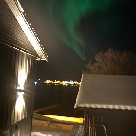 Fjord View Cabin, Aurora, 30 Min Airport Tromsø